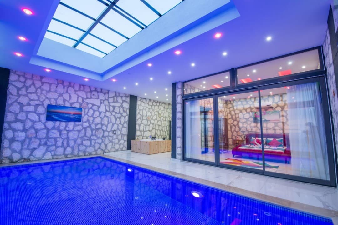 Villa Ayışığı, İslamlar Kalkan — ebeveyn yatak odası