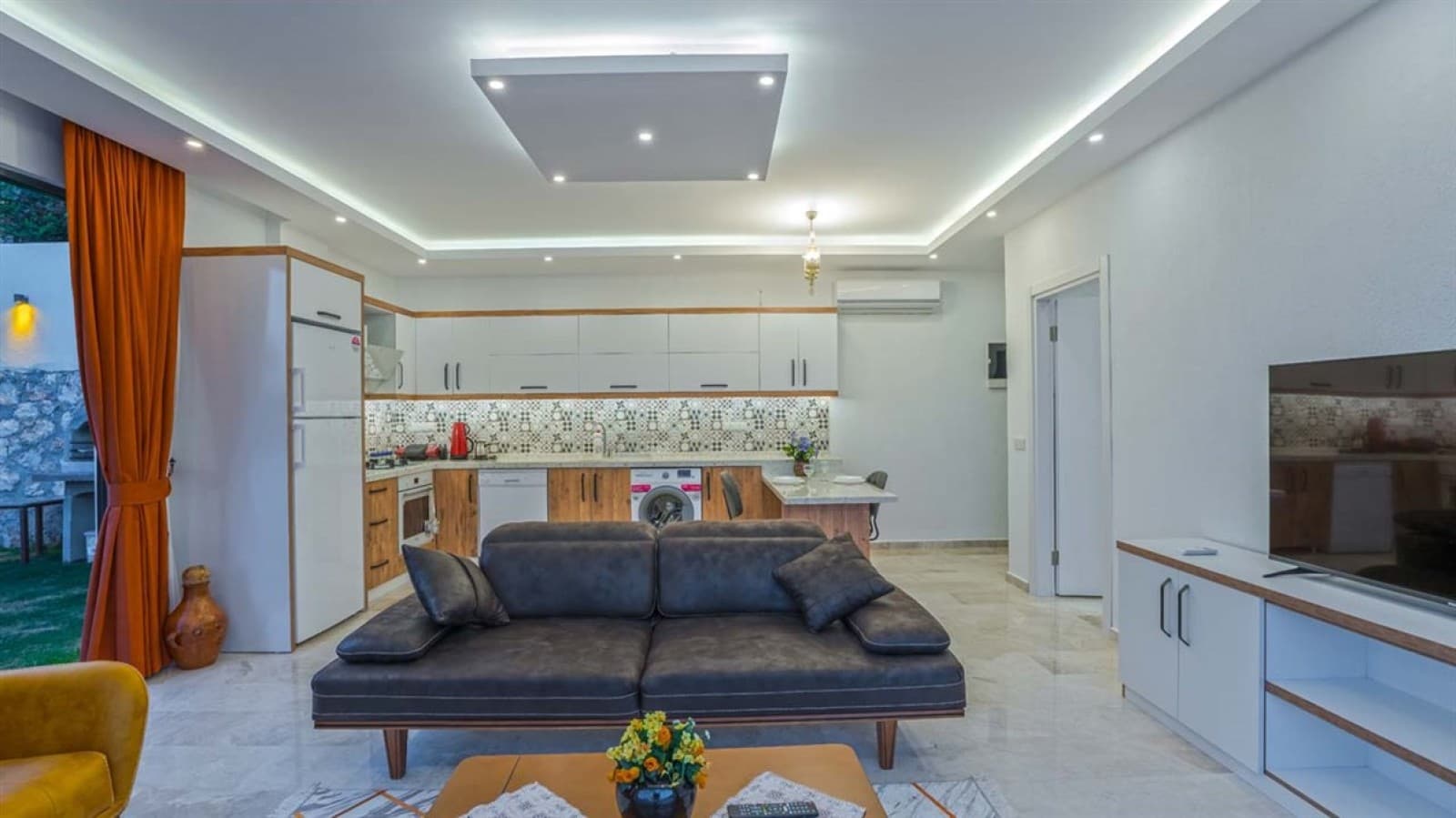 Villa Kardelen İslamlar, İslamlar Kalkan — banyo