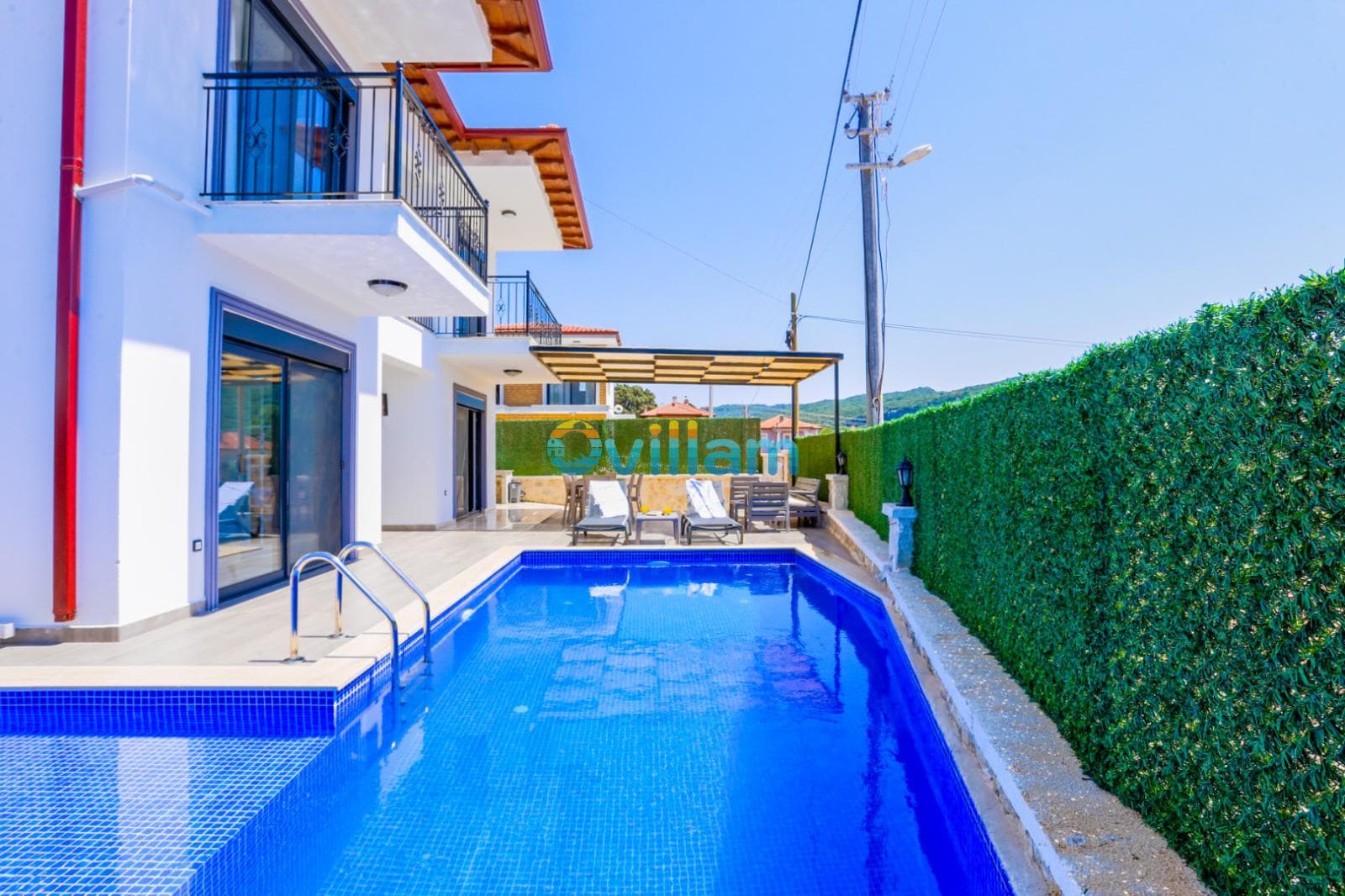 Kaş Çukurbağ Bölgesinde Lüks Özel Havuzlu 6 Kişilik Tatil Villası, Kalkan — 4. fotoğraf