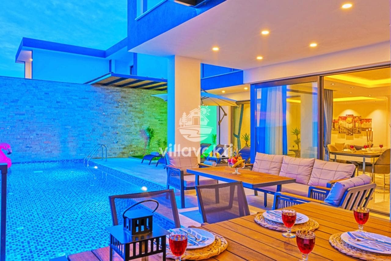 Villa Aldeniz 1 - Deniz Manzaralı Lüks Tatil Villası- Villa Vakti, Kalkan — 2. fotoğraf