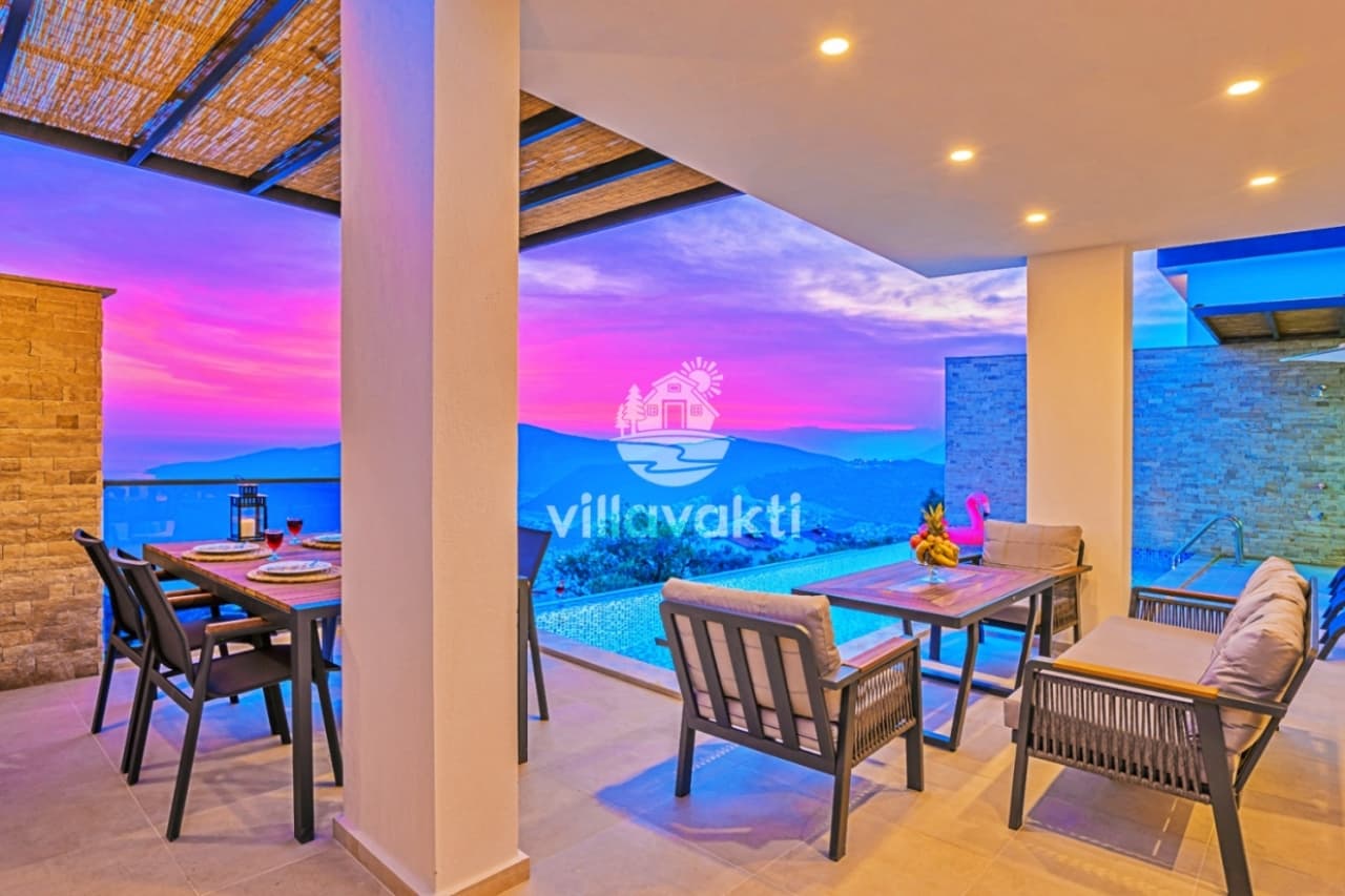 Villa Aldeniz 2 - Deniz Manzaralı Lüks Tatil Villası - Villa Vakti, Kalkan — 3. fotoğraf