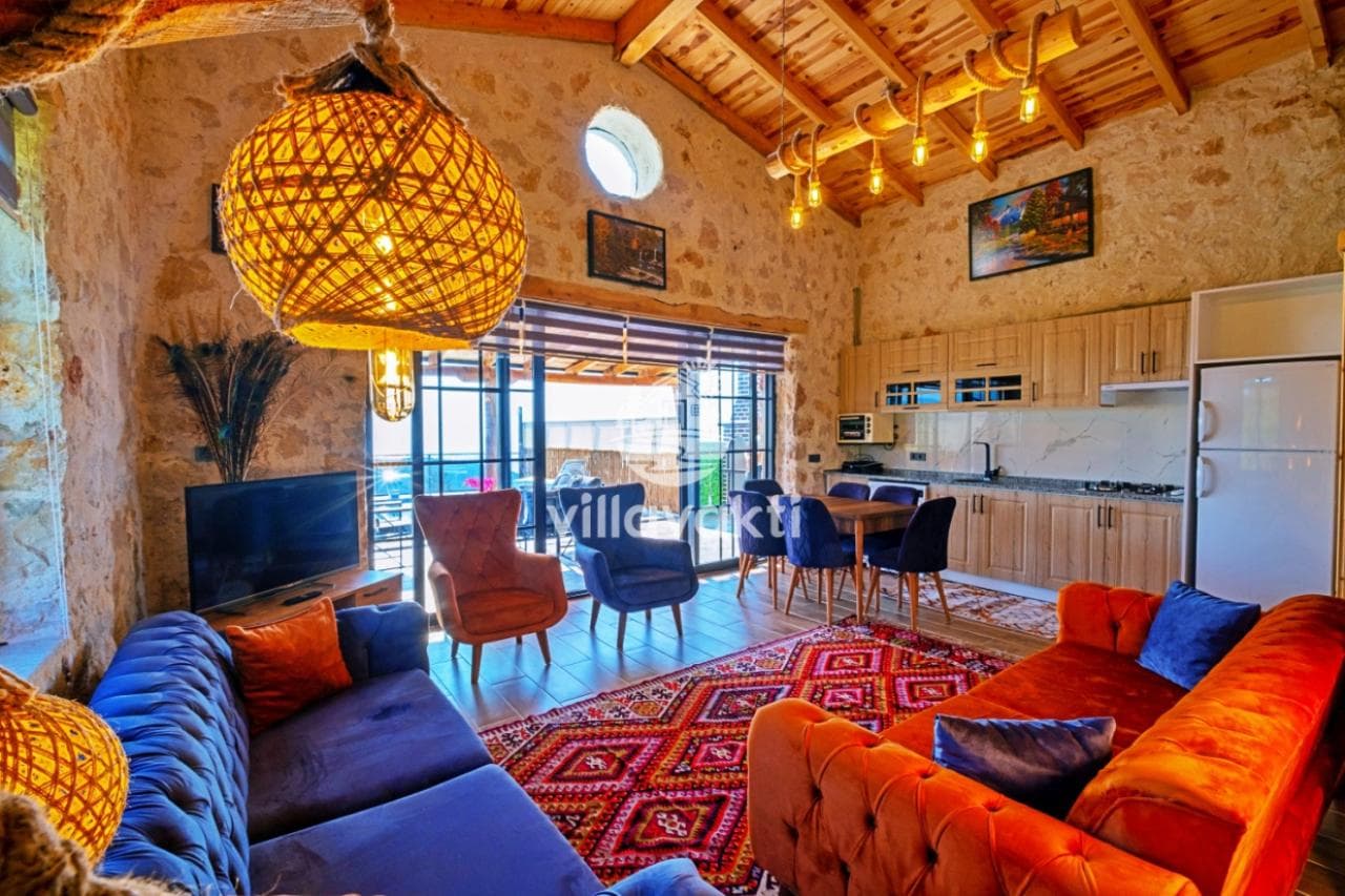 Villa Aleymen - Fethiye Kiralık Villa, Muhafazakar Villa, Jakuzili Villa, Balayı Villası, Seydikemer — 3. fotoğraf