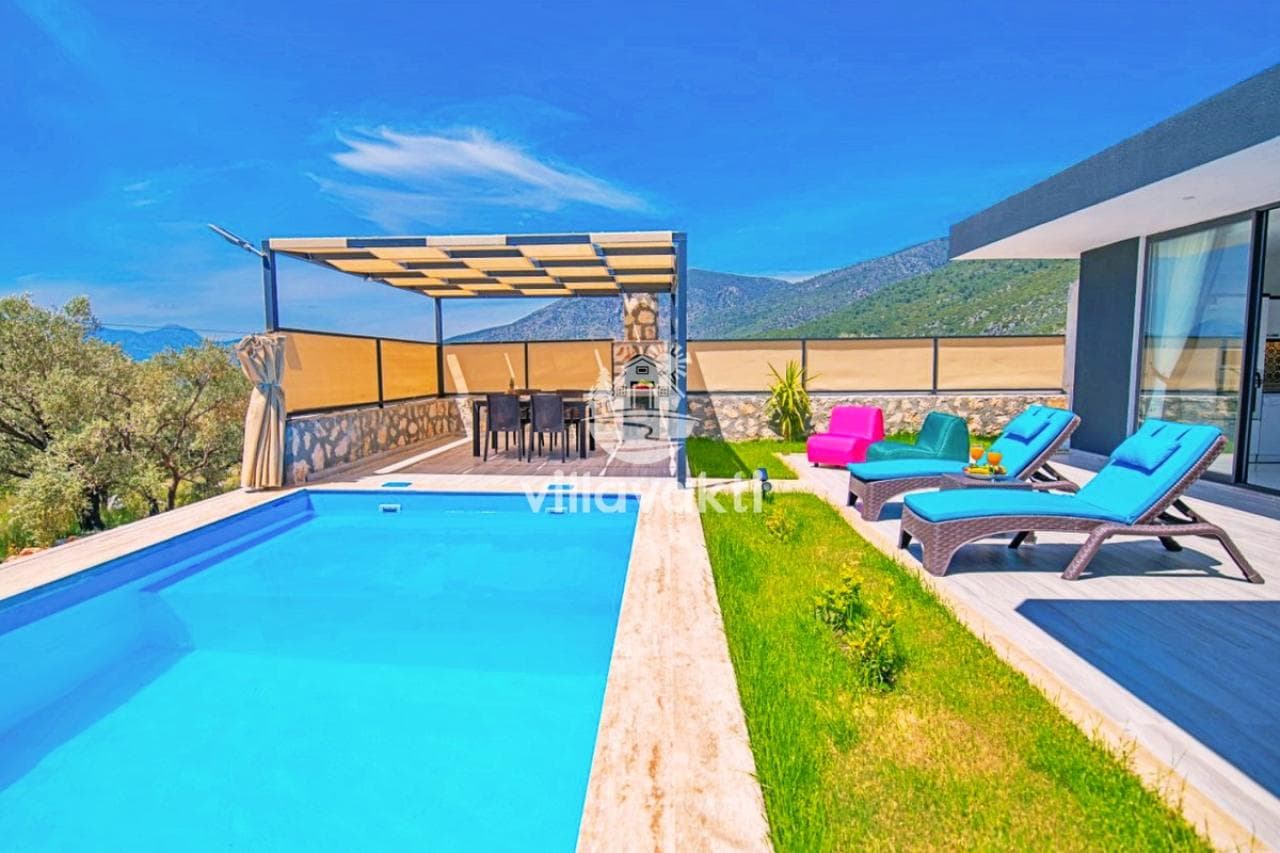 Villa Amanda - Jakuzili Korunaklı Balayı Villası - Villa Vakti, Kalkan — 2. fotoğraf