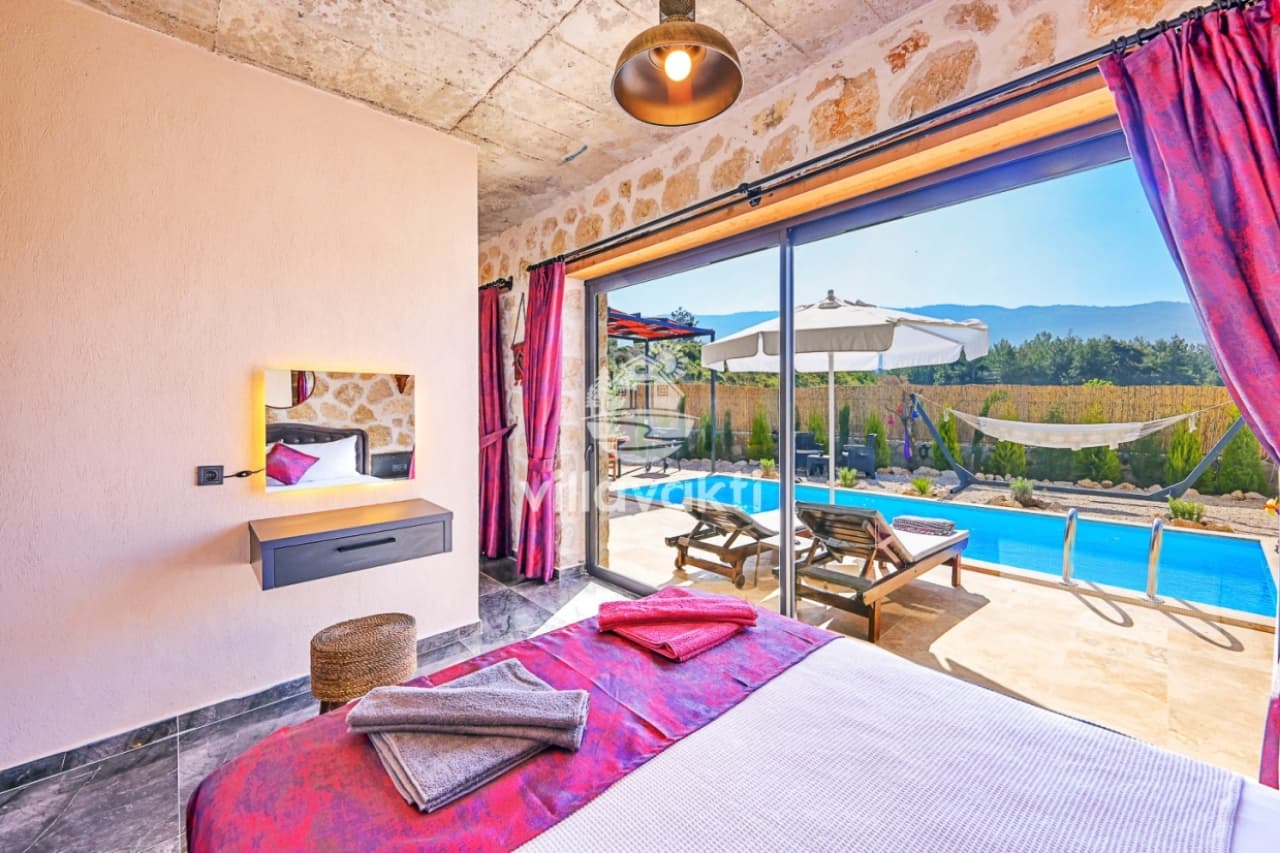 Villa Bird House Duo - Kalkan Balayı Villası, Muhafazakar Villa, Kalkan — 4. fotoğraf