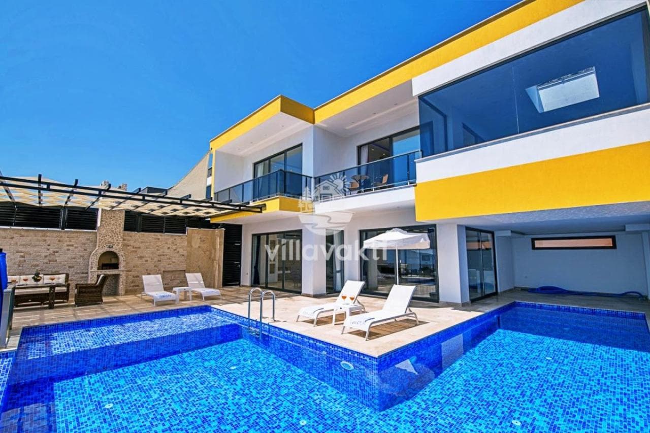 Villa Bora 3 Deniz Manzaralı Kapalı Havuzlu Villa, Kalkan — 2. fotoğraf