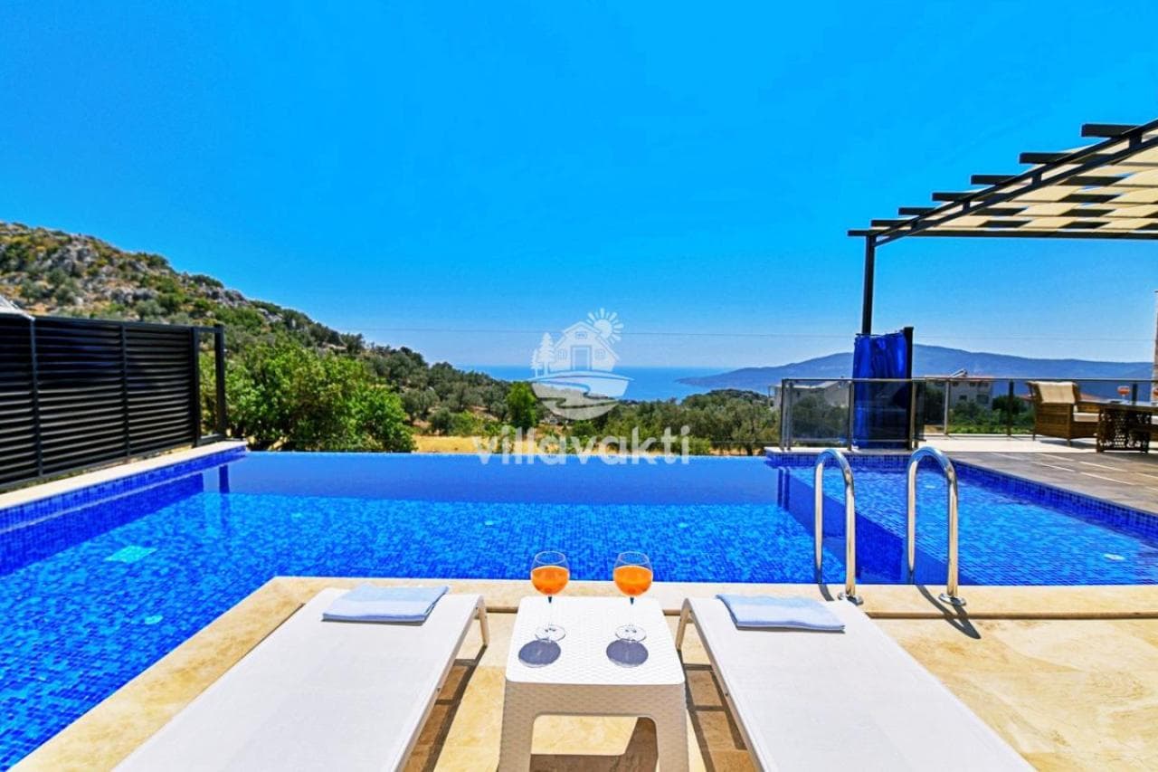 Villa Bora 3 Deniz Manzaralı Kapalı Havuzlu Villa, Kalkan — 3. fotoğraf