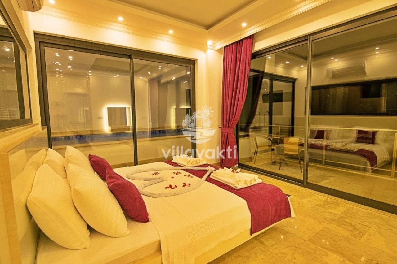 Villa Bora 3 Deniz Manzaralı Kapalı Havuzlu Villa, Kalkan — 4. fotoğraf