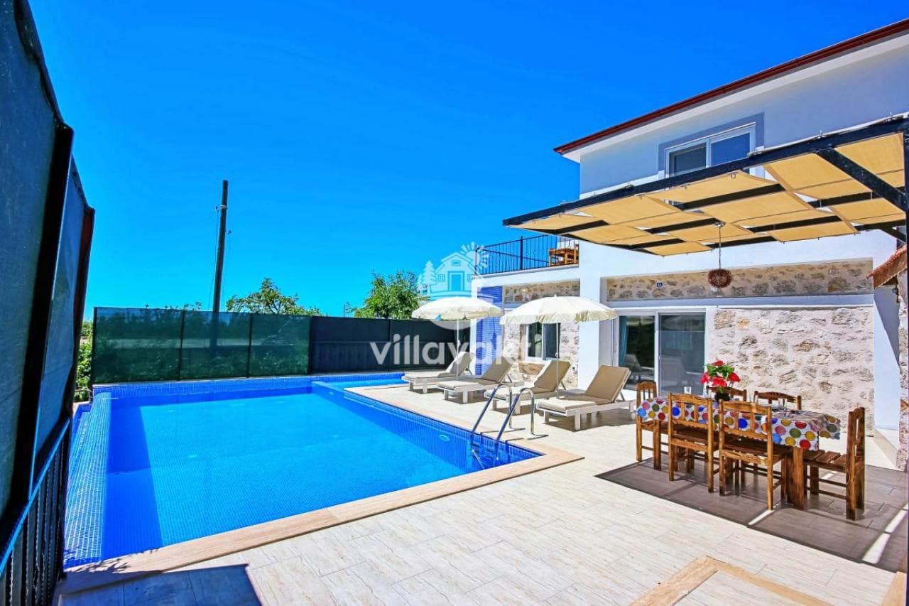 Villa Defne - Kalkan’da Jakuzili Muhafazakar Tatil Villası, Kalkan — 3. fotoğraf