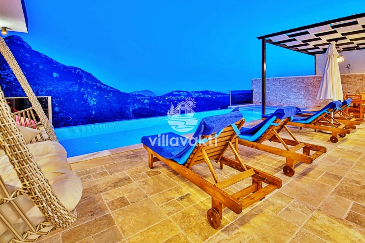 Villa Demir - Deniz Manzaralı Kapalı Havuzlu Lüks Balayı villası, Kalkan — 3. fotoğraf