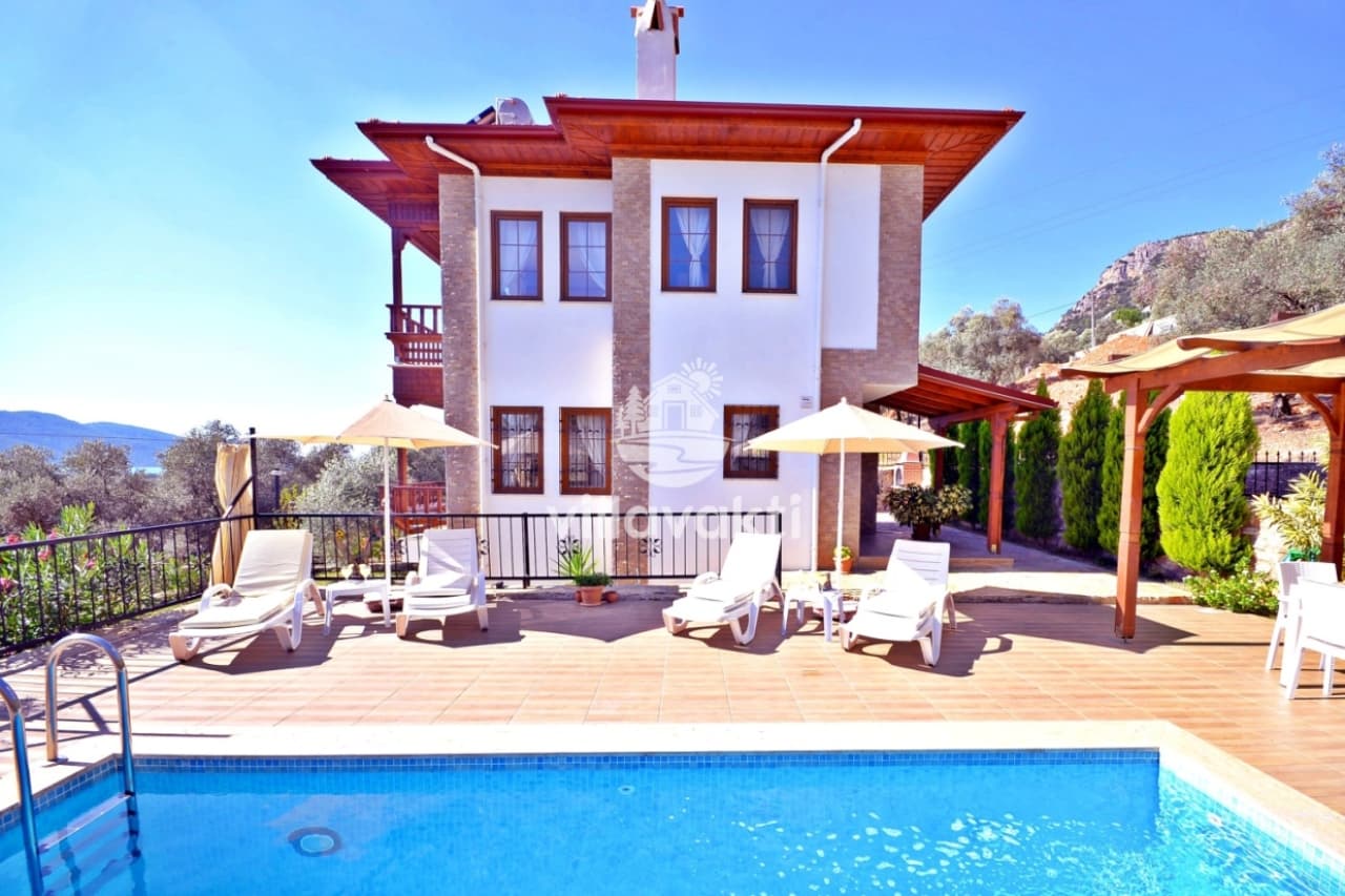Villa Deniz Akyaka 1- Akyaka Özel Havuzlu Tatil Villaları, Akyaka — 4. fotoğraf