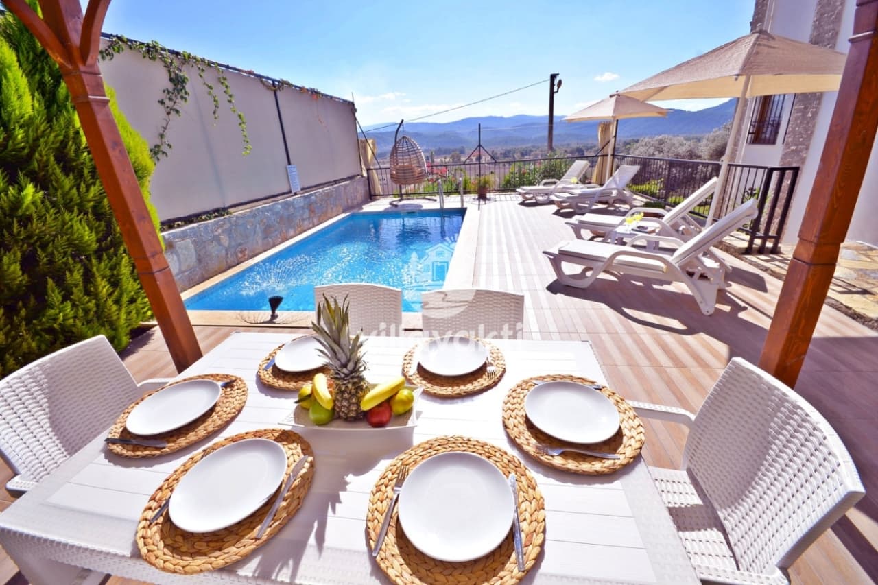 Villa Deniz Akyaka 1- Akyaka Özel Havuzlu Tatil Villaları, Akyaka — 5. fotoğraf
