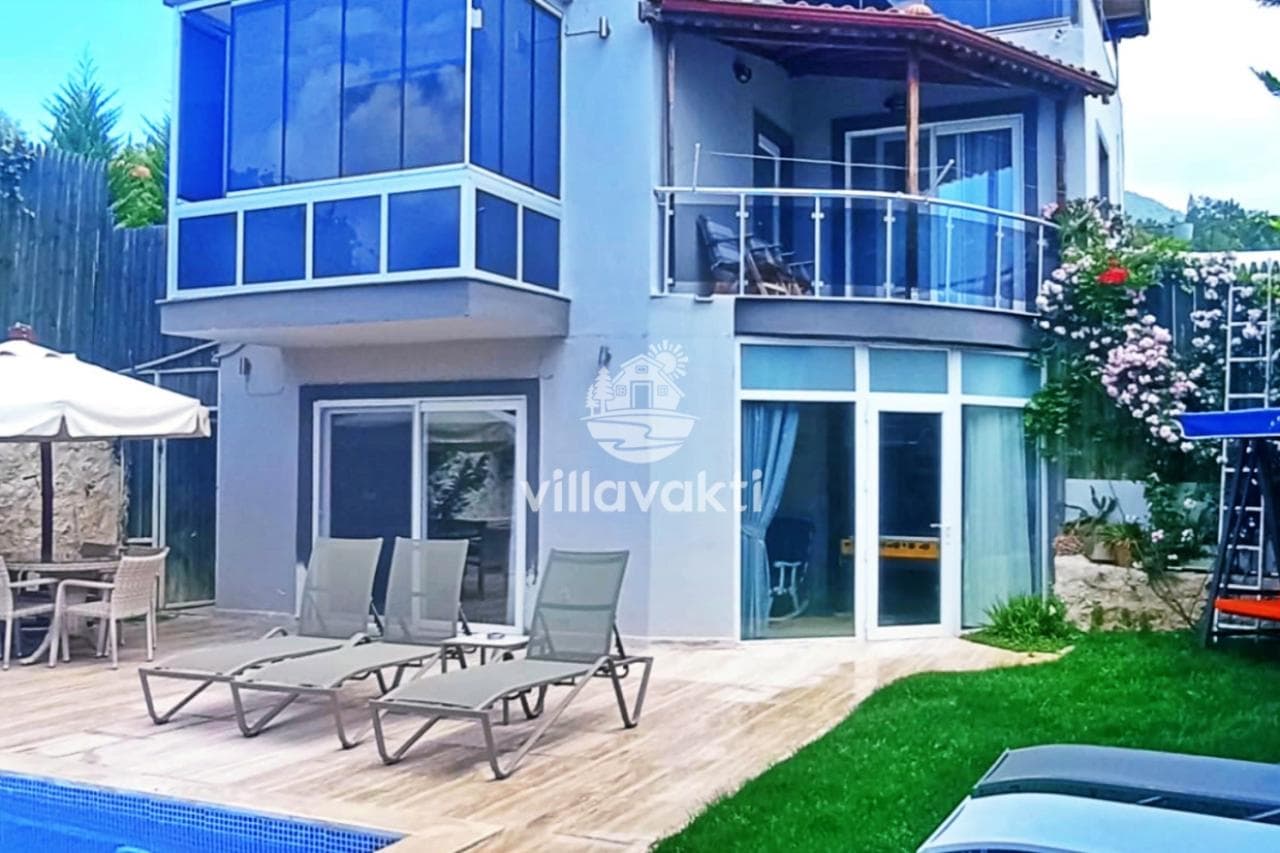Villa Irmak - Kalkan’da Korunaklı Jakuzili Tati Villası, Kalkan — 3. fotoğraf