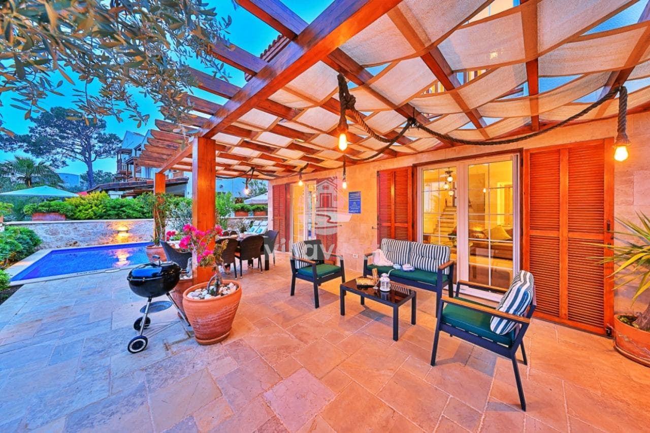 Villa Kalu - Kiralık Tatil Villası - Villa Vakti, Kalkan — 5. fotoğraf