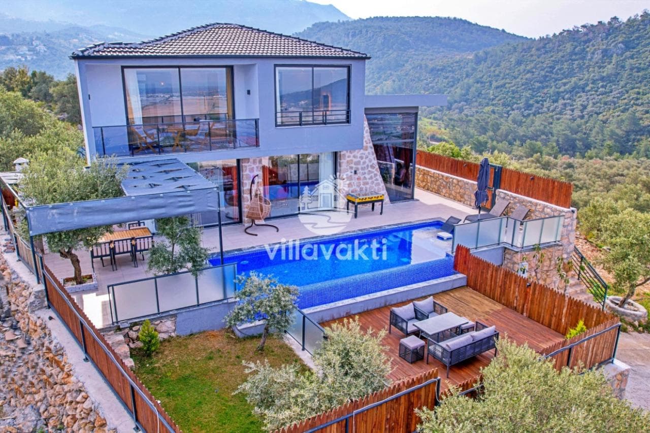 Villa Karaorman 2 - Kiralık Villa, Muhafazakar Villa, Jakuzili Villa, Balayı Villası, Kalkan — 3. fotoğraf