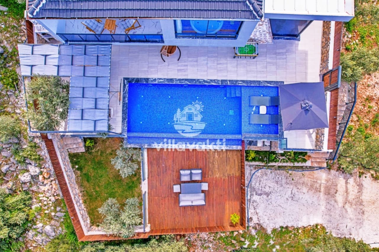 Villa Karaorman 2 - Kiralık Villa, Muhafazakar Villa, Jakuzili Villa, Balayı Villası, Kalkan — 4. fotoğraf