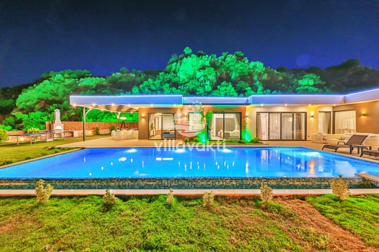 Villa Kırca - Kaş-Kalkan'da Kiralık Tatil Villası - Villa Vakti, Kalkan — 5. fotoğraf