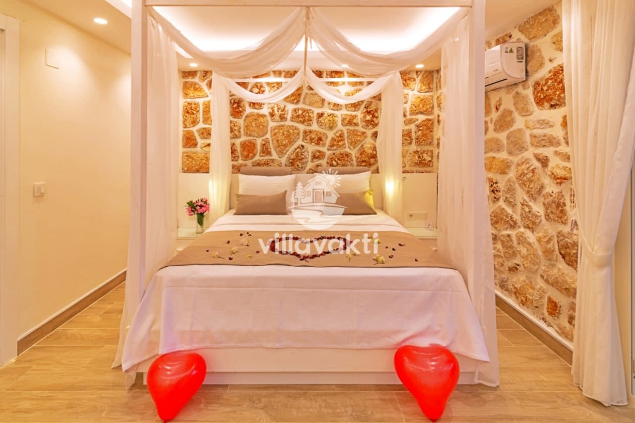 Villa La Mer Comfort - Kapalı Havuzlu Lüks Tatil Villası - Villa Vakti, Kalkan — 4. fotoğraf