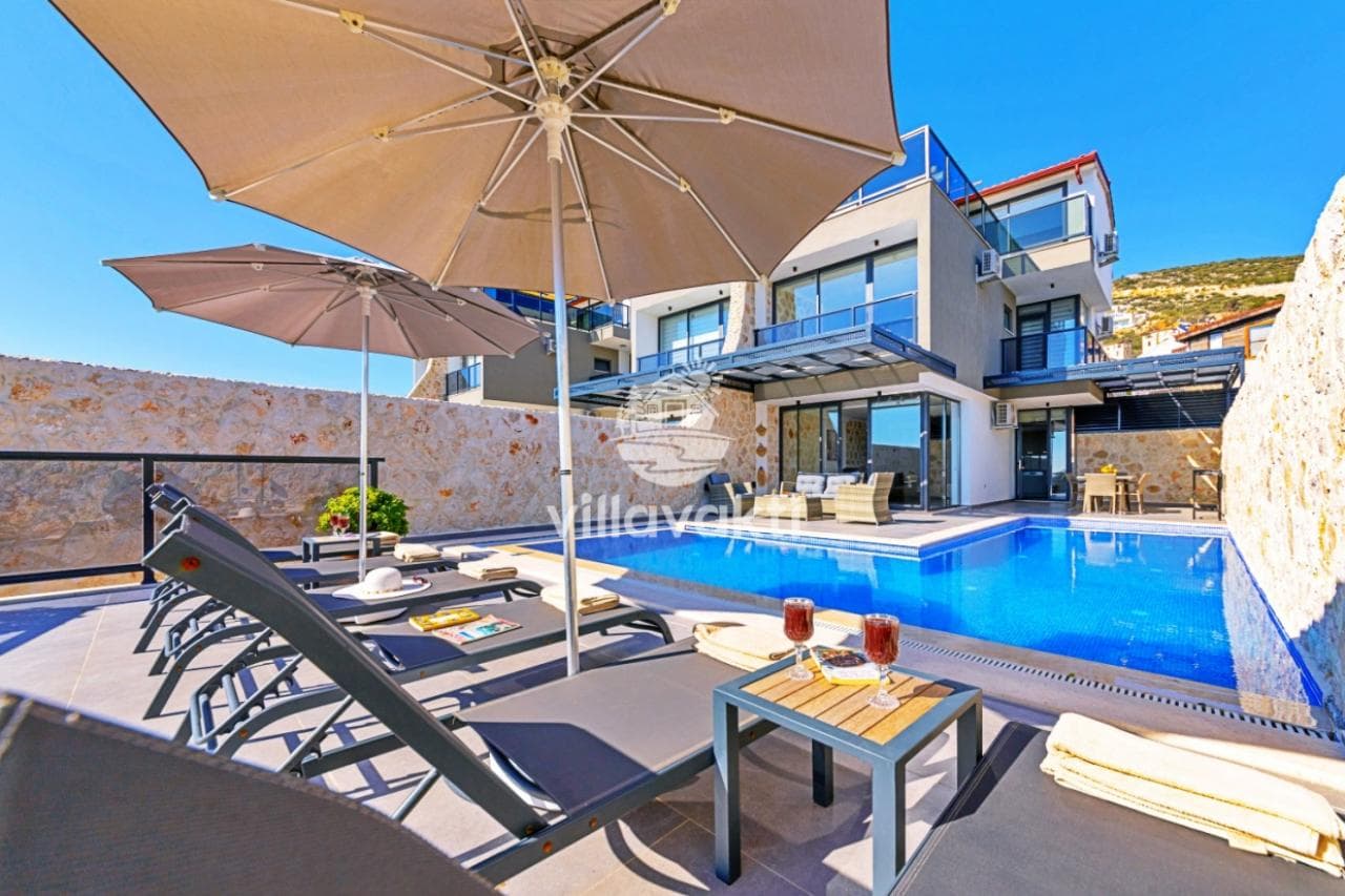 Villa Liya - Deniz Manzaralı Kiralık Tatil Villası - Villa Vakti, Kalkan — 2. fotoğraf