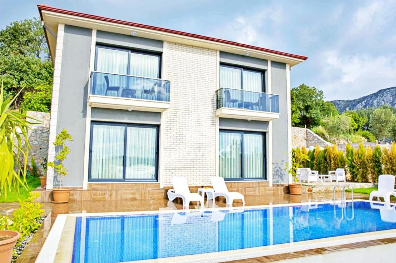 Villa Masal - Marmaris Söğüt’te Deniz Manzaralı Tatil Villası, Söğüt — 2. fotoğraf