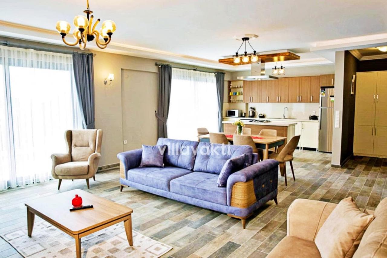 Villa Masal - Marmaris Söğüt’te Deniz Manzaralı Tatil Villası, Söğüt — 4. fotoğraf