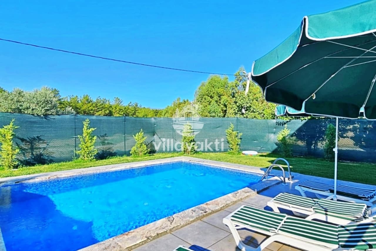 Villa Okaliptus 48 ile huzurlu ve konforlu bir tatil sizi bekliyor! Özel havuzlu, lüks donanımlı villamızda keyifli bir konaklama için hemen rezervasyon yapın., Seydikemer — 2. fotoğraf