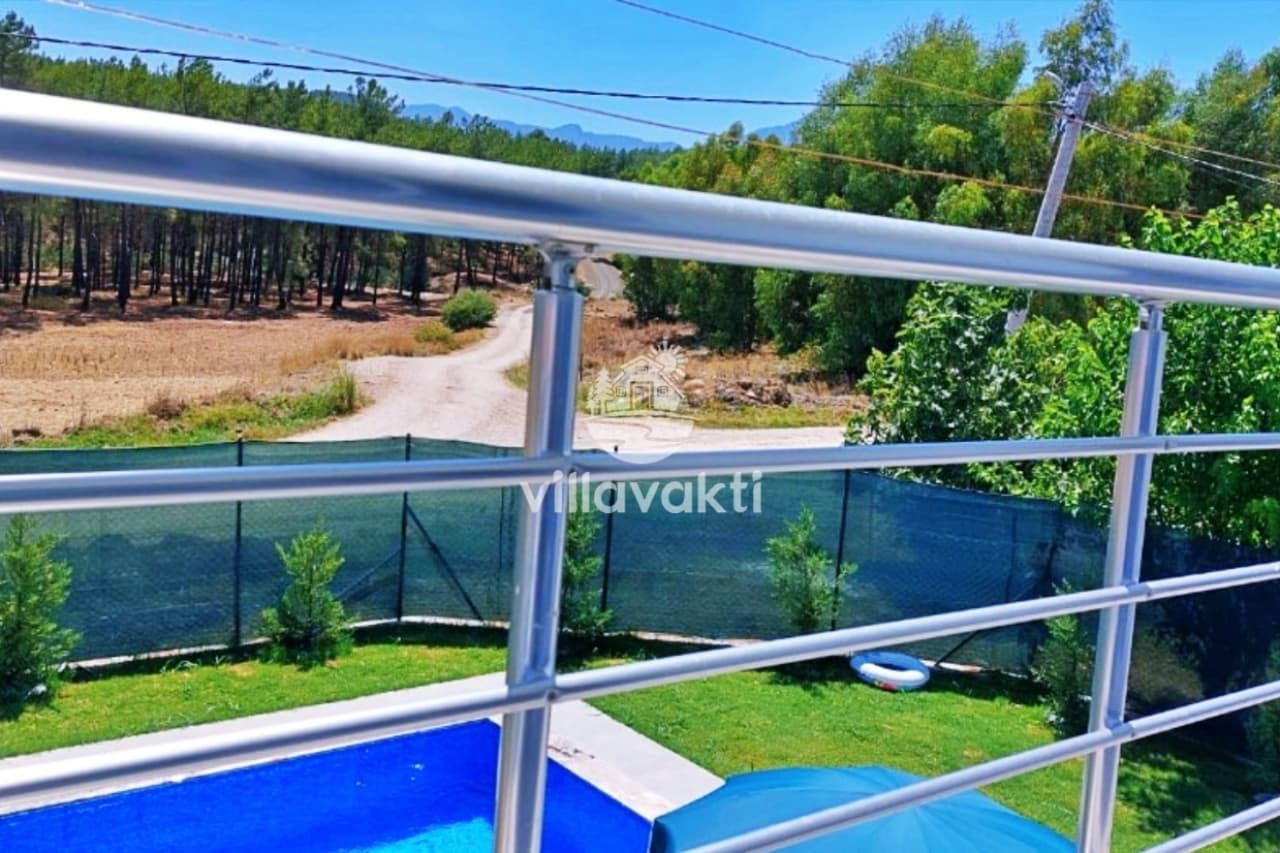 Villa Okaliptus 48 ile huzurlu ve konforlu bir tatil sizi bekliyor! Özel havuzlu, lüks donanımlı villamızda keyifli bir konaklama için hemen rezervasyon yapın., Seydikemer — 3. fotoğraf