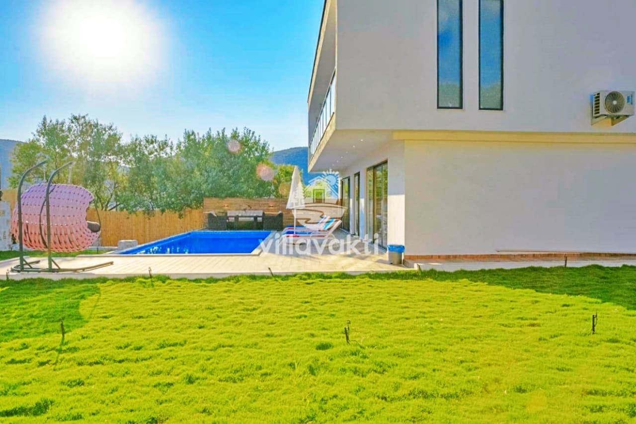 Villa Palas Kalkan - Kiralık Villa, Kapalı Havuz, Jakuzi, Korunaklı Villa, Kalkan — 3. fotoğraf