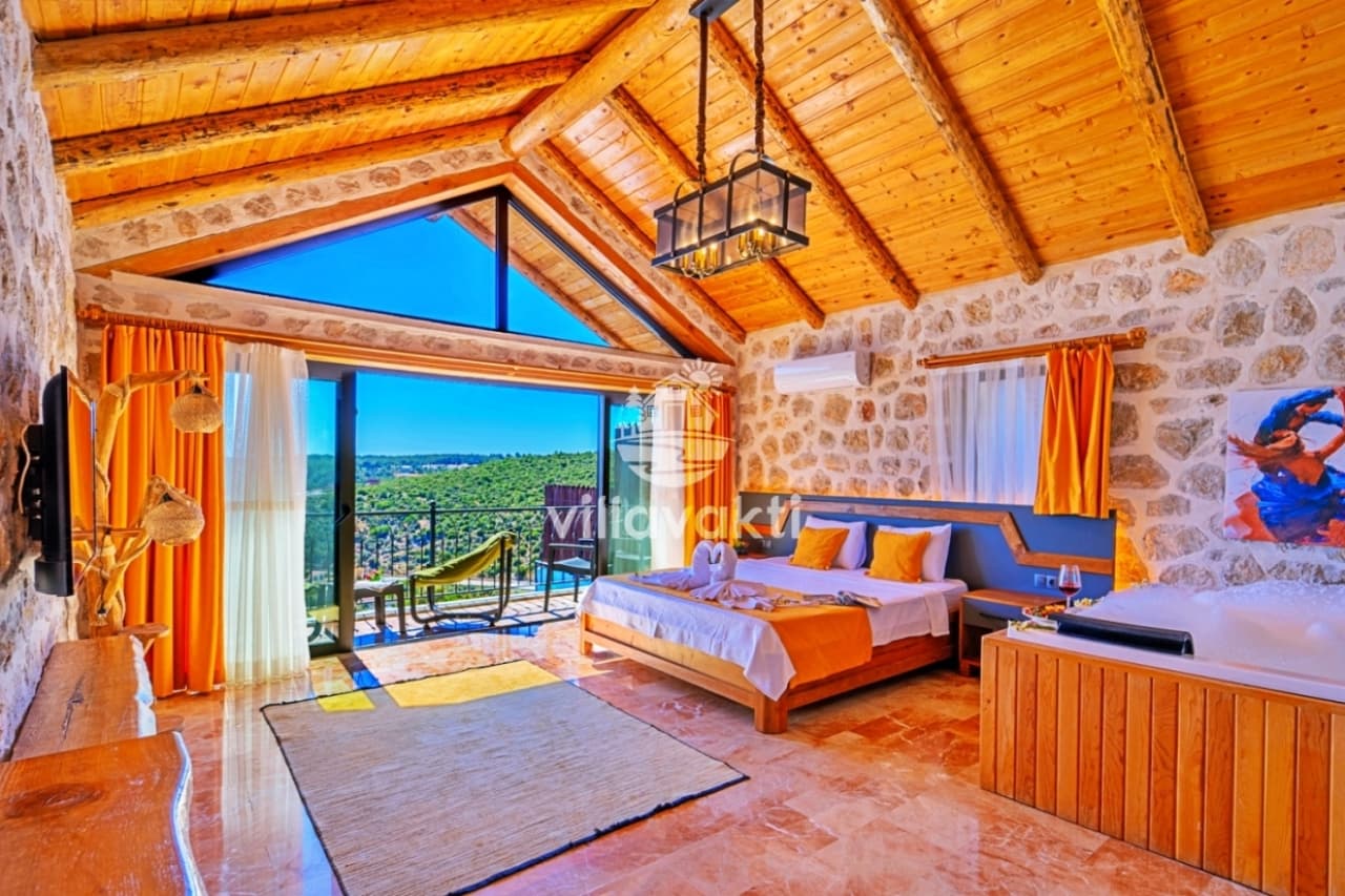 Villa Tecir 1 - Patara Lüks Tatil Villası - Villa Vakti, Kalkan — 2. fotoğraf